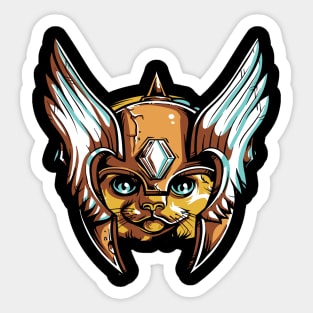 Thor Cat Sticker